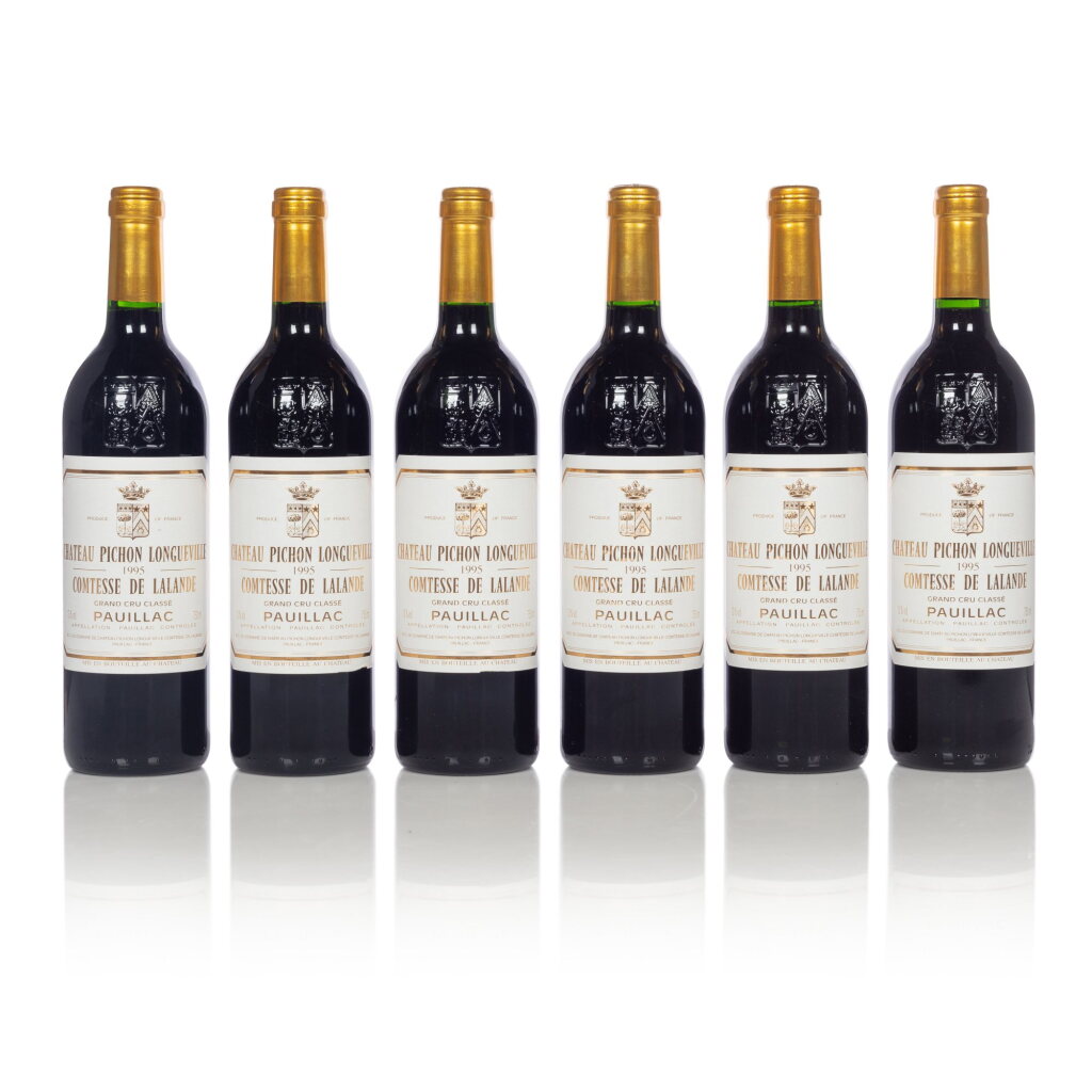 View full screen - View 1 of Lot 365. Château Pichon Longueville, Lalande 1995 (12 BT).