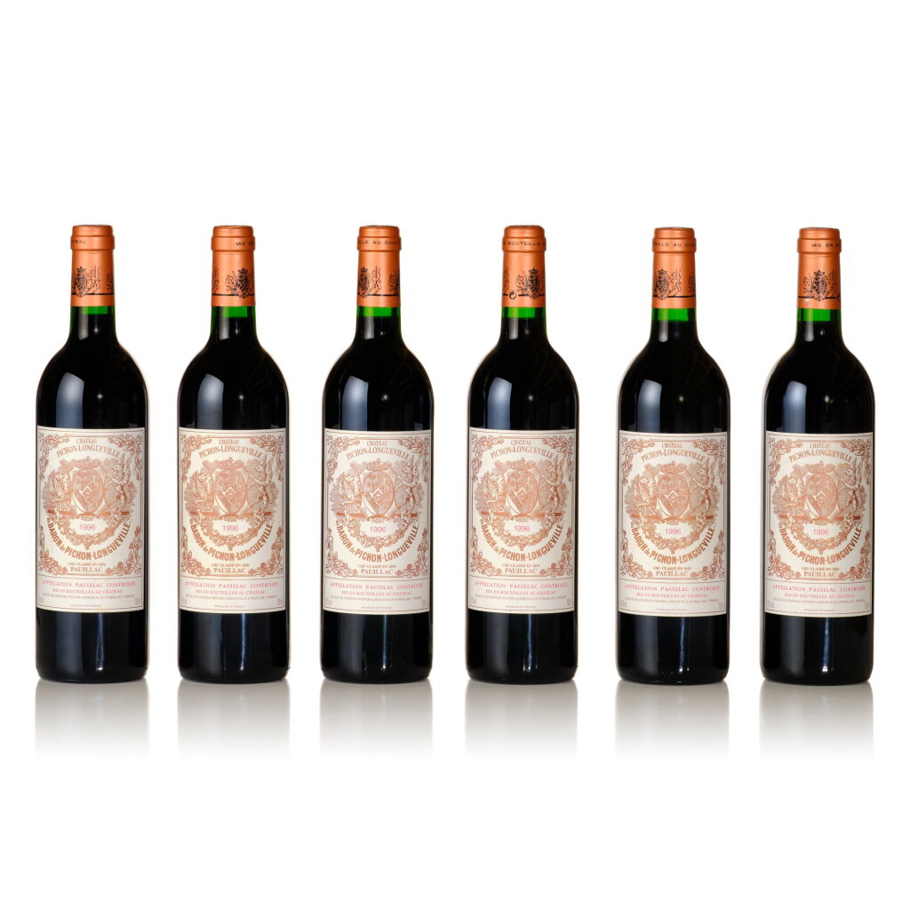 View full screen - View 1 of Lot 62. Château Pichon Longueville, Baron 1996 and 1997 (12 BT).