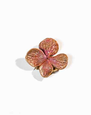 View full screen - View 1 of Lot 52. Unique Hydrangea brooch, 2016 .
