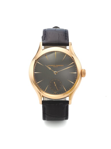 View full screen - View 1 of Lot 146. LAURENT FERRIER | GALET MICRO-ROTOR, A PINK GOLD AUTOMATIC WRISTWATCH CIRCA 2015.