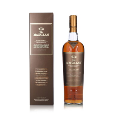 View full screen - View 1 of Lot 46. The Macallan Edition No.1 48.0 abv NV (1 BT75).