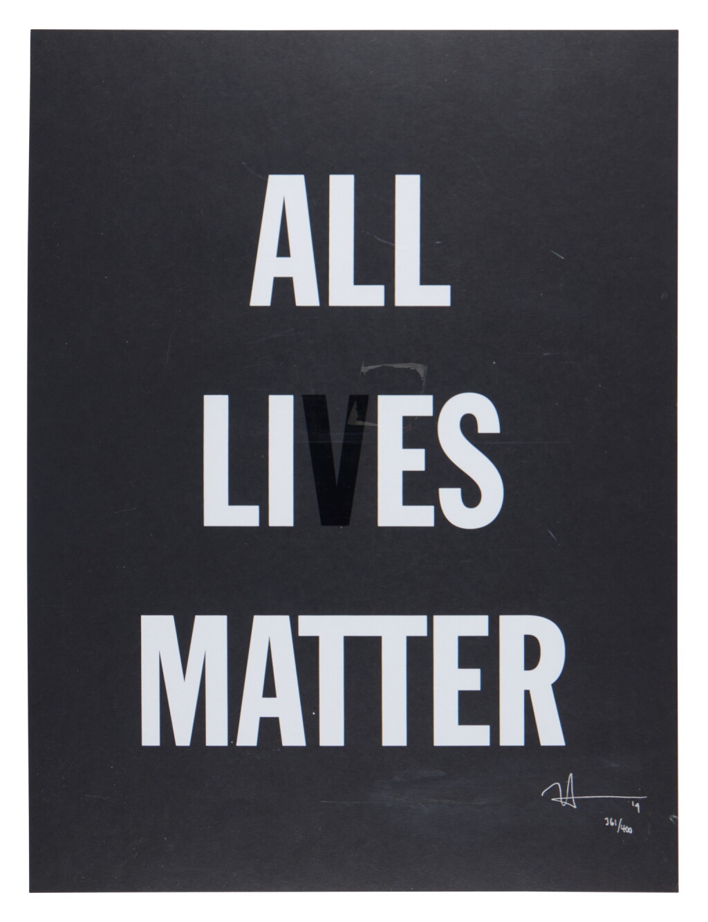 View full screen - View 1 of Lot 95. All Lies Matter.