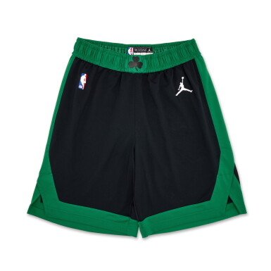 View full screen - View 1 of Lot 44. Jayson Tatum Boston Celtics 2024 NBA Finals Game Worn Statement Edition Shorts | Game 2 | Double-Double.