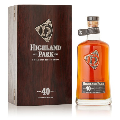 View full screen - View 1 of Lot 9502. Highland Park 40 Year 48.3 abv NV (1 BT70).