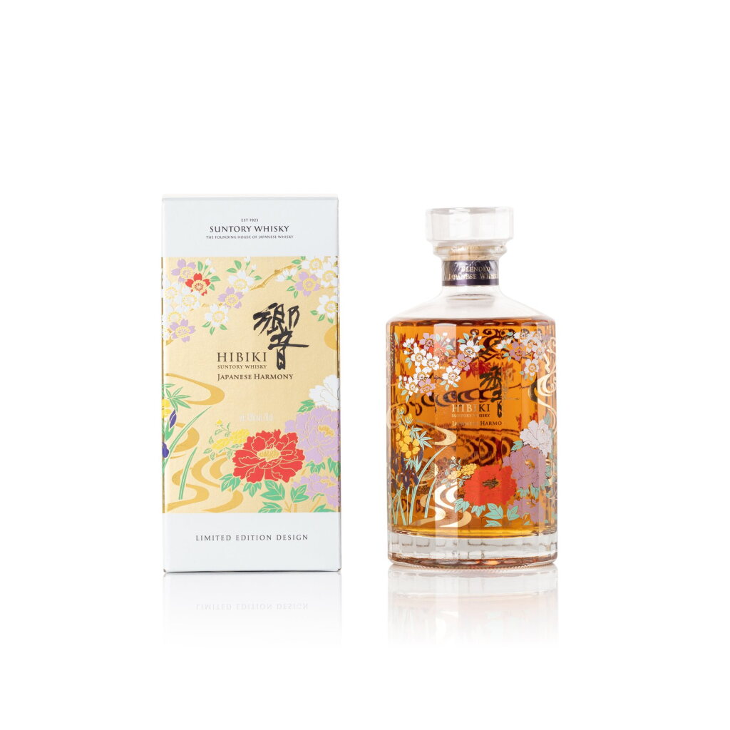 View full screen - View 1 of Lot 14. Hibiki Japanese Harmony Ryusui-Hyakka Limited Edition 43.0 abv NV (1 BT 70cl).