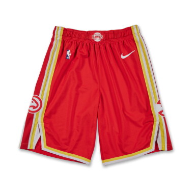 View full screen - View 1 of Lot 159. Zaccharie Risacher Game Issued ‘Skills Challenge’ Shorts | Probable Wear.