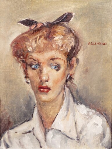 View full screen - View 1 of Lot 2016. George Chann 陳蔭羆 | Alice 愛麗絲.