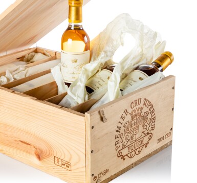View full screen - View 1 of Lot 229. Château d'Yquem 2001 (12 HB).