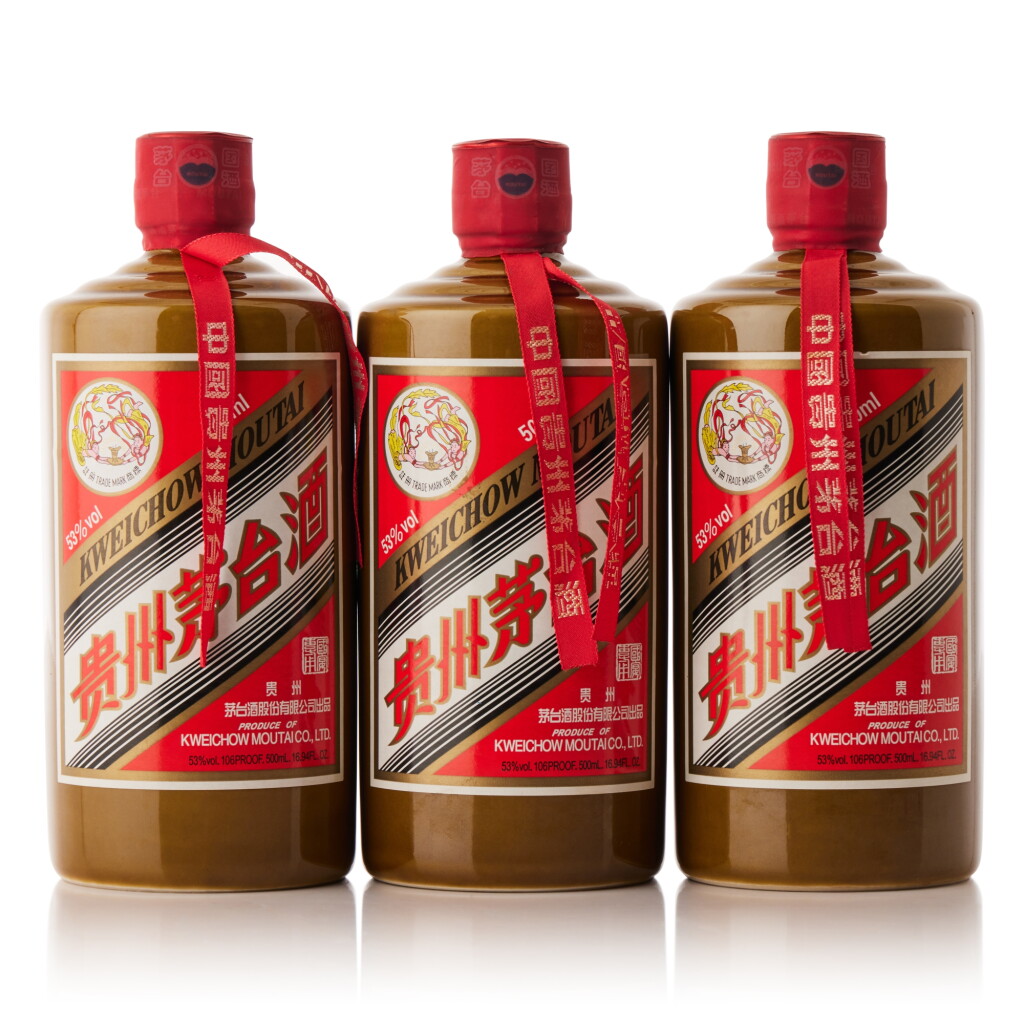 View full screen - View 1 of Lot 5148. 2013年產 "飛天牌"貴州茅台酒 國宴專用 State Banquet Edition Moutai 2013 (3 BT50).