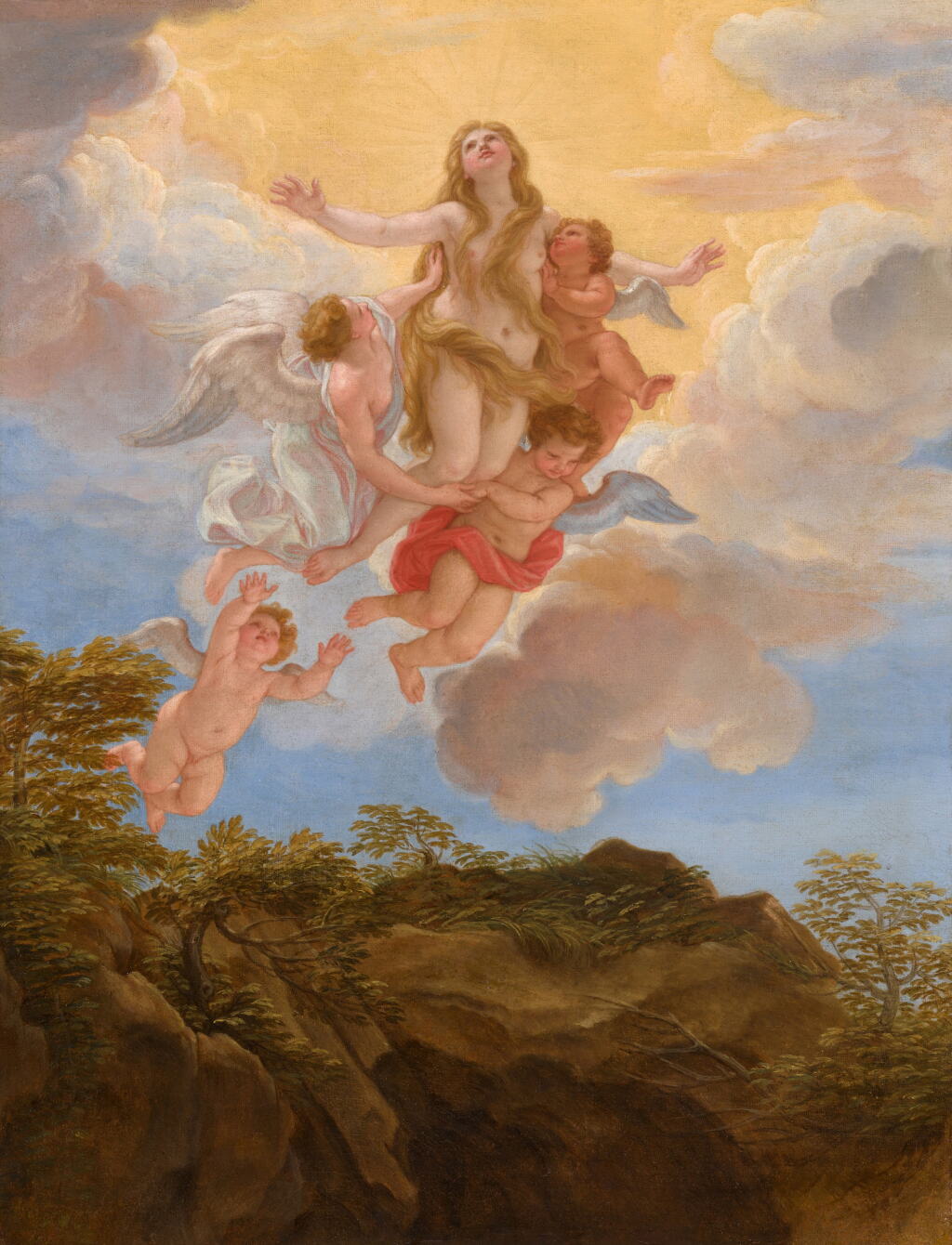 View full screen - View 1 of Lot 166. The Assumption of Mary Magdalene.