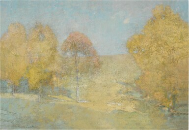 View full screen - View 1 of Lot 447. Autumn Morning - Fading Moon.