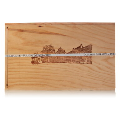 View full screen - View 1 of Lot 184. Puligny Montrachet, Les Folatières 2017 Domaine Leflaive (6 BT).