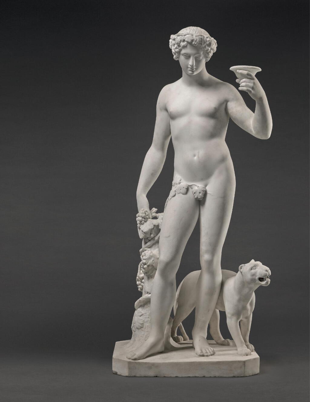 View full screen - View 1 of Lot 49. FILIPPO GNACCARINI | BACCHUS WITH A PANTHER.