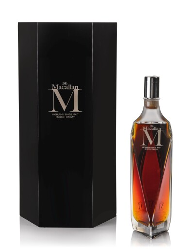 View full screen - View 1 of Lot 24. The Macallan M Decanter 2013 Edition 1824 Series 44.5 abv NV .