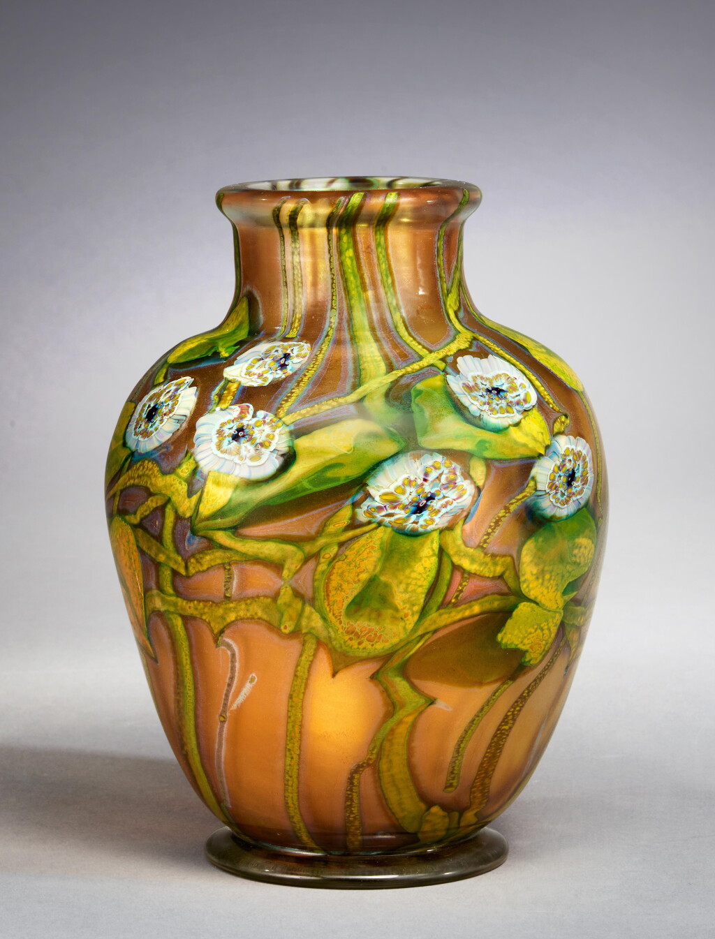 View full screen - View 1 of Lot 229. "Millefiore" Paperweight Vase.