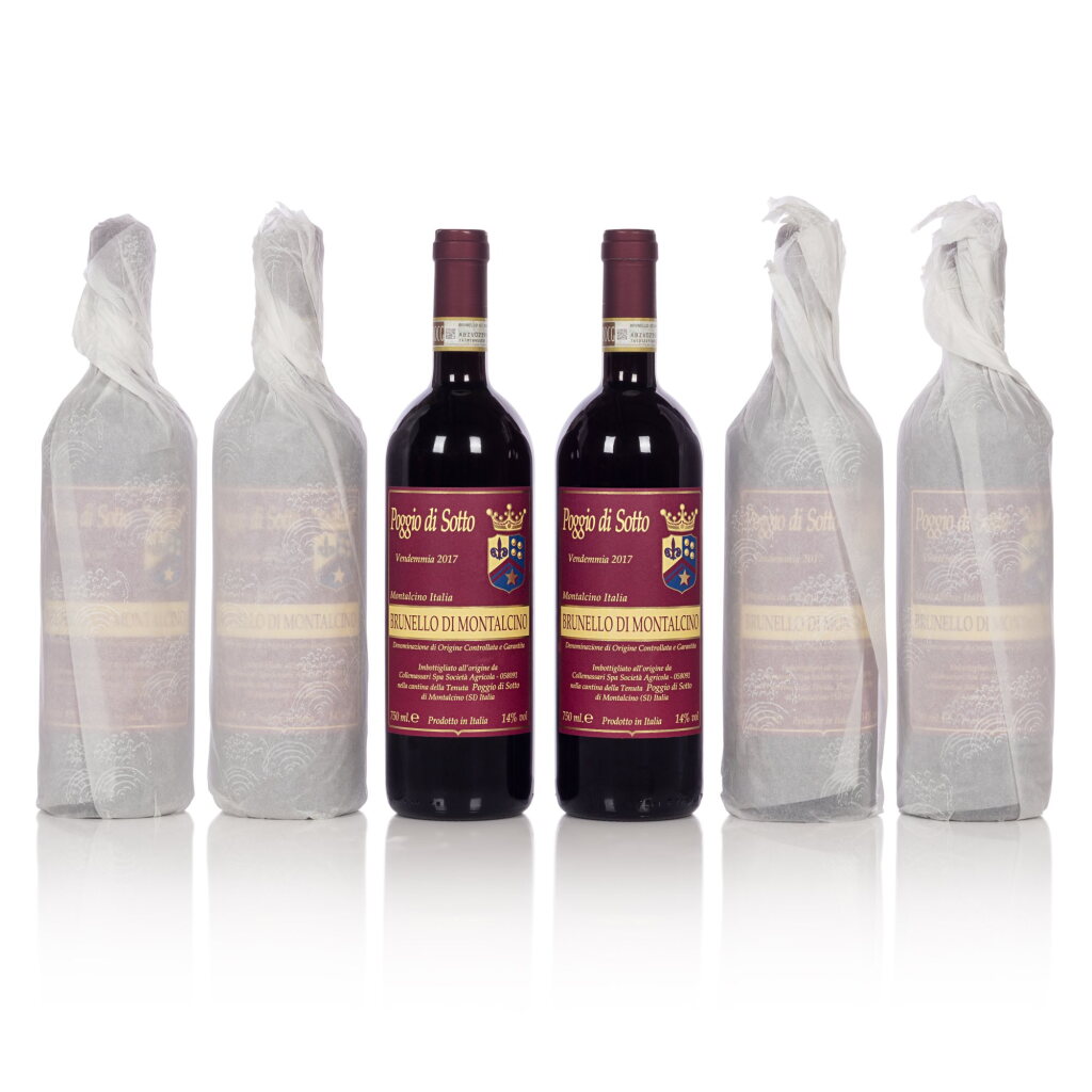 View full screen - View 1 of Lot 279. Brunello di Montalcino 2017 Poggio di Sotto (6 BT).