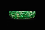 Maya Jade Pectoral with Central Deity Head