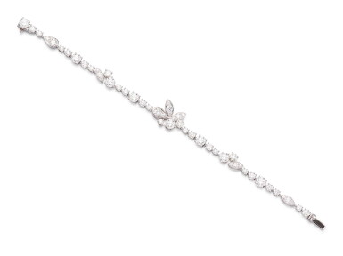 View full screen - View 1 of Lot 1024. 'Rhythm' Diamond Bracelet | 格拉夫| 'Rhythm' 鑽石手鏈 (鑽石共重約9.50克拉).