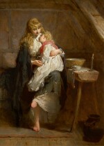 GEORGE ELGAR HICKS, R.B.A. | Orphans