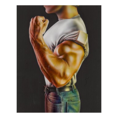 View full screen - View 1 of Lot 34. JOE HEINER | MUSCLEMAN.