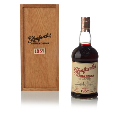 View full screen - View 1 of Lot 147. Glenfarclas The Family Casks #2115 46.5 abv 1957 (1 BT 70cl).