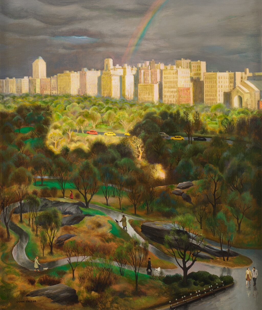 View full screen - View 1 of Lot 696. Central Park Rainbow.