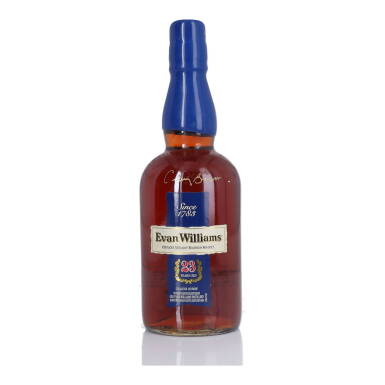 View full screen - View 1 of Lot 241. Evan Williams 23 Year Old 107 Proof NV (1 BT 75cl).