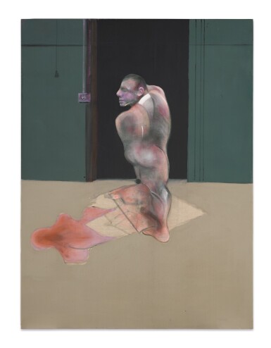 View full screen - View 1 of Lot 44. FRANCIS BACON | STUDY FOR PORTRAIT OF JOHN EDWARDS.