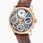 Legacy Machine Perpetual, Reference LM03RLW | A limited edition pink gold semi-skeletonised perpetual calendar wristwatch with power reserve and leap year indication | Circa 2016