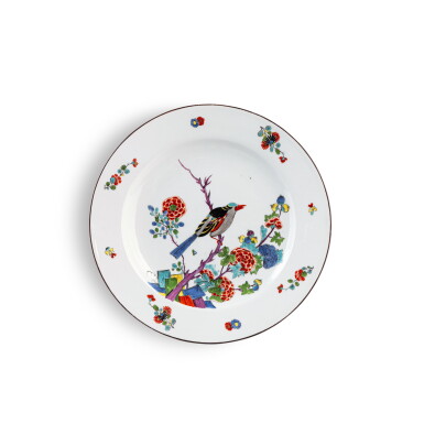 View full screen - View 1 of Lot 570. A Meissen porcelain plate, circa 1730-35.
