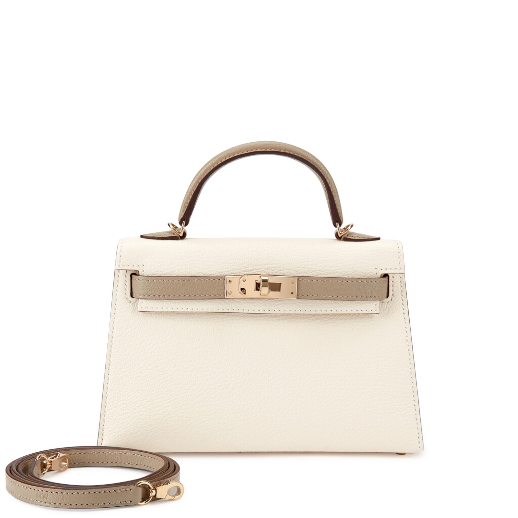 View full screen - View 1 of Lot 6023. Nata and Trench Chèvre Mysore Mini Kelly II 20 HSS Permabrass Hardware, 2022.