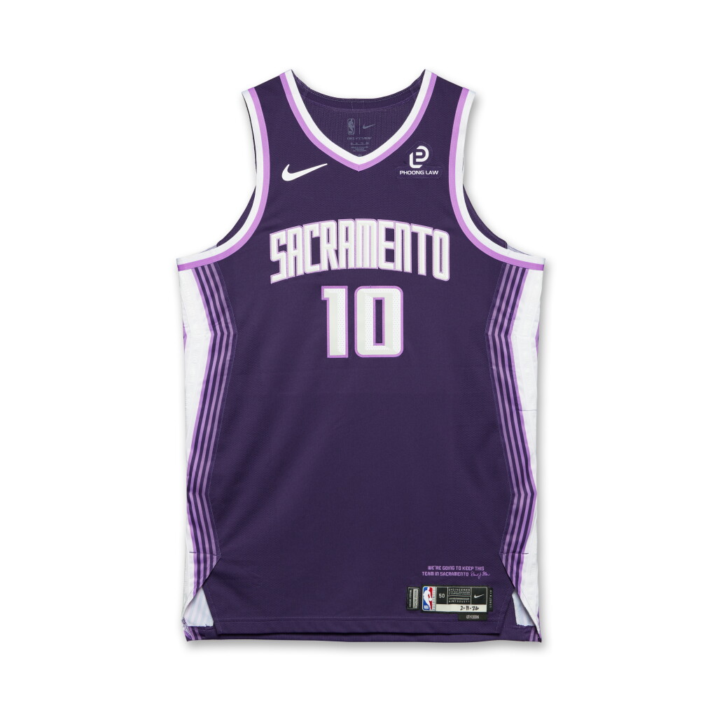 View full screen - View 1 of Lot 63. DeMar DeRozan Sacramento Kings 2025-2026 Game Worn City Edition Jersey.