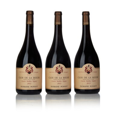 View full screen - View 1 of Lot 13. Clos de la Roche 2013 Domaine Ponsot (3 MAG).