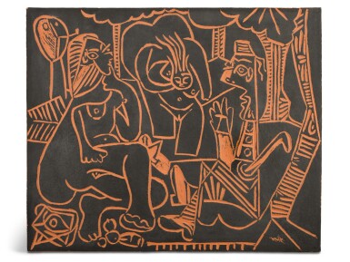 View full screen - View 1 of Lot 57. PABLO PICASSO | LE DÉJEUNER SUR L'HERBE (A. R. 517).
