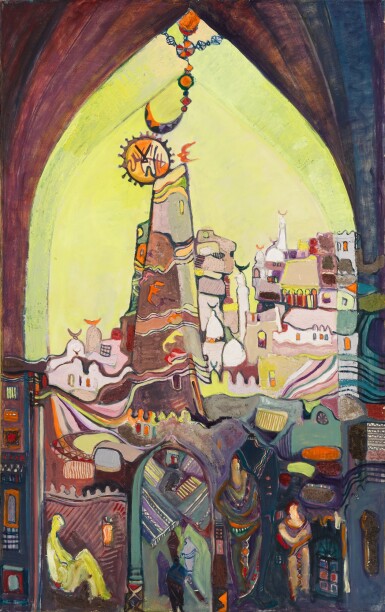 View full screen - View 1 of Lot 34. Untitled (City Gate).