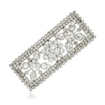 Diamond brooch, circa 1910