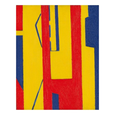 View full screen - View 1 of Lot 1. RALSTON CRAWFORD | THIRD AVENUE ELEVATED, NO. 4.