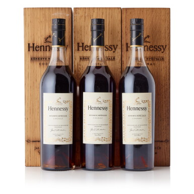 View full screen - View 1 of Lot 6534. Hennessy Reserve Speciale Cognac 40.0 abv NV (3 BT70).