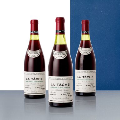 View full screen - View 1 of Lot 8288. La Tâche 1978 Domaine de la Romanée-Conti (3 BT).