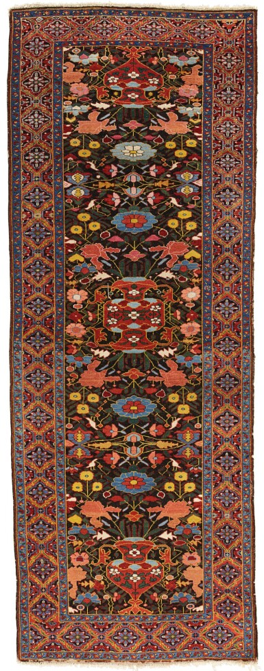 View full screen - View 1 of Lot 26. AN ALPAN KUBA LONG RUG, SOUTH CAUCASUS.