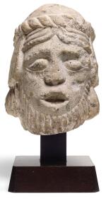 FRENCH, LE MANS, 12TH CENTURY | HEAD OF A SAINT