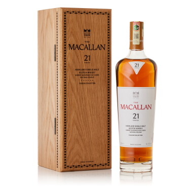 View full screen - View 1 of Lot 9297. The Macallan 21 Year Old Colour Collection 43.0 abv NV (1 BT70).