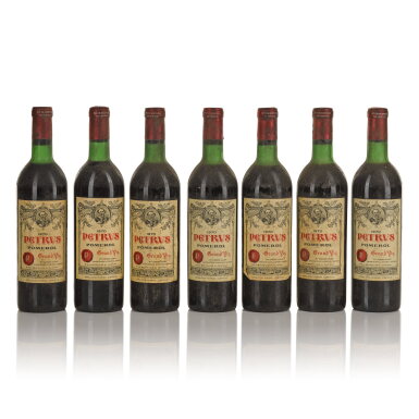 View full screen - View 1 of Lot 110. Petrus 1970 (7 BT).
