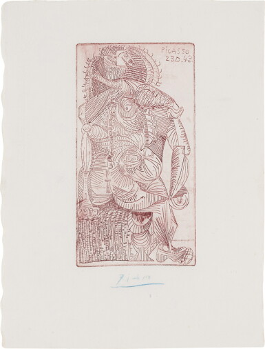 View full screen - View 1 of Lot 813. Femme assise, from Contrée.
