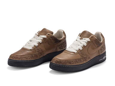 View full screen - View 1 of Lot 107. Air Force 1 Laser ‘Stephan Maze Georges’ | Taille US 11, EUR 45 .