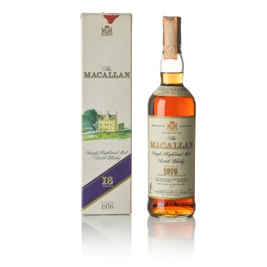 View full screen - View 1 of Lot 214. The Macallan 18 Year Old 43.0 abv 1976.