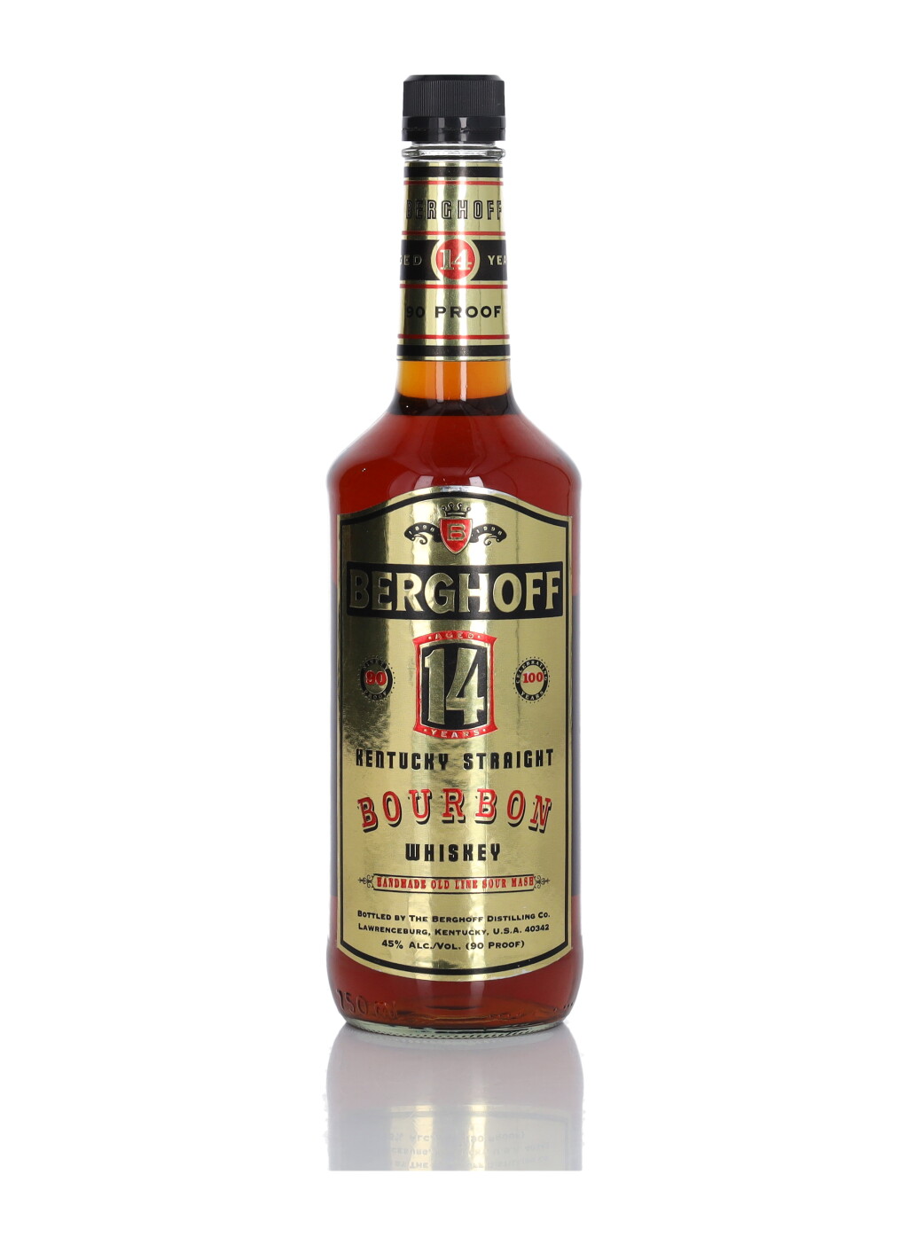 View full screen - View 1 of Lot 220. Berghoff 100th Anniversary 14 Year Old 90 Proof 1997 (1 Bottle 75cl).