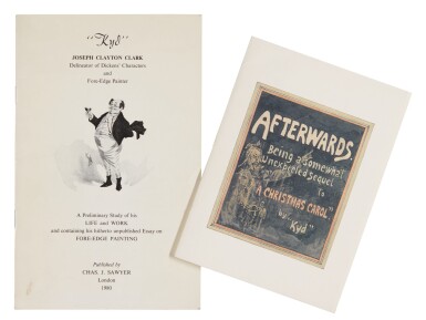 View full screen - View 1 of Lot 35. Clarke, Two pamphlets, 1980-1993.
