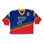 Wayne Gretzky St. Louis Blues 1995-96 Game Worn Jersey | Matched to 6 games