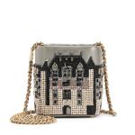 Métiers D’Art Château de Chenonceau Embroidered Bucket Bag Gold Hardware, 2021